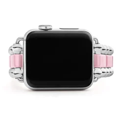 Watch Bracelets<LAGOS Pink Ceramic And Stainless Steel Watch Bracelet-38-45Mm