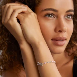 Caviar Bracelets<LAGOS Pink Ceramic Beaded Bracelet