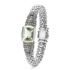 Gemstones<LAGOS Prasiolite Caviar Bracelet | 9Mm