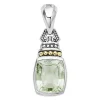 Gemstones<LAGOS Prasiolite Pendant
