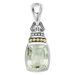 Gemstones<LAGOS Prasiolite Pendant