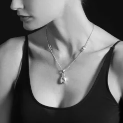 Gemstones<LAGOS Prasiolite Pendant