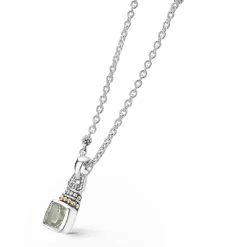 Gemstones<LAGOS Prasiolite Pendant Necklace