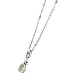 Gemstones<LAGOS Prasiolite Pendant Necklace