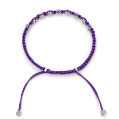 Bracelets<LAGOS Purple Macrame Bracelet