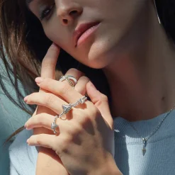 Stacking Rings<LAGOS Pyramid Diamond Ring