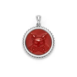 Amulets<LAGOS Red Jasper Krunch Amulet