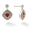 Gemstones<LAGOS Rhodolite Garnet Drop Earrings