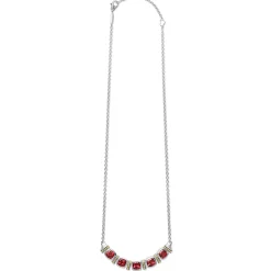 Gemstones<LAGOS Rhodolite Garnet Five Station Necklace