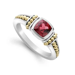 Gemstones<LAGOS Rhodolite Garnet Ring