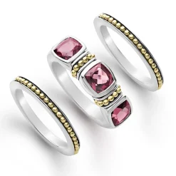 Stacking Rings<LAGOS Rhodolite Garnet Stacking Rings