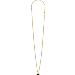 Gemstones<LAGOS Round Onyx Pendant Necklace