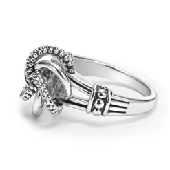 Statement Rings<LAGOS Silver Love Knot Ring