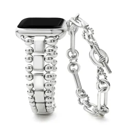 Watch Bracelets<LAGOS Silver Smart Caviar Link Gift Set