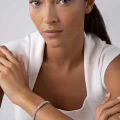 Silver<LAGOS Silver Station Caviar Bracelet | 6Mm