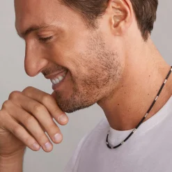 Necklaces & Chains<LAGOS Silver Station Matte Ceramic Beaded Necklace