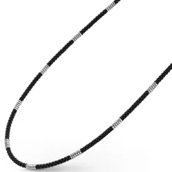 Necklaces & Chains<LAGOS Silver Station Matte Ceramic Beaded Necklace