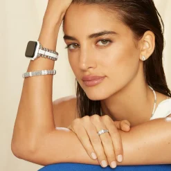 Caviar Bracelets<LAGOS Single Station Diamond Caviar Bracelet | 9Mm