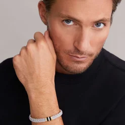 Bracelets<LAGOS Single Station Diamond Caviar Bracelet | 9Mm