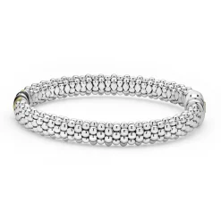 Bracelets<LAGOS Single Station Diamond Caviar Bracelet | 9Mm