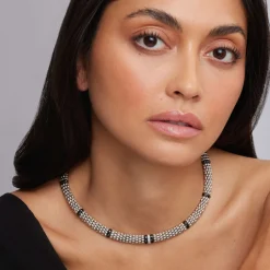 Diamonds<LAGOS Single Station Diamond Caviar Necklace