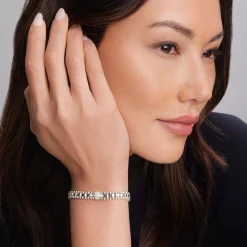 Link Bracelets<LAGOS Single Station Diamond Link Bracelet