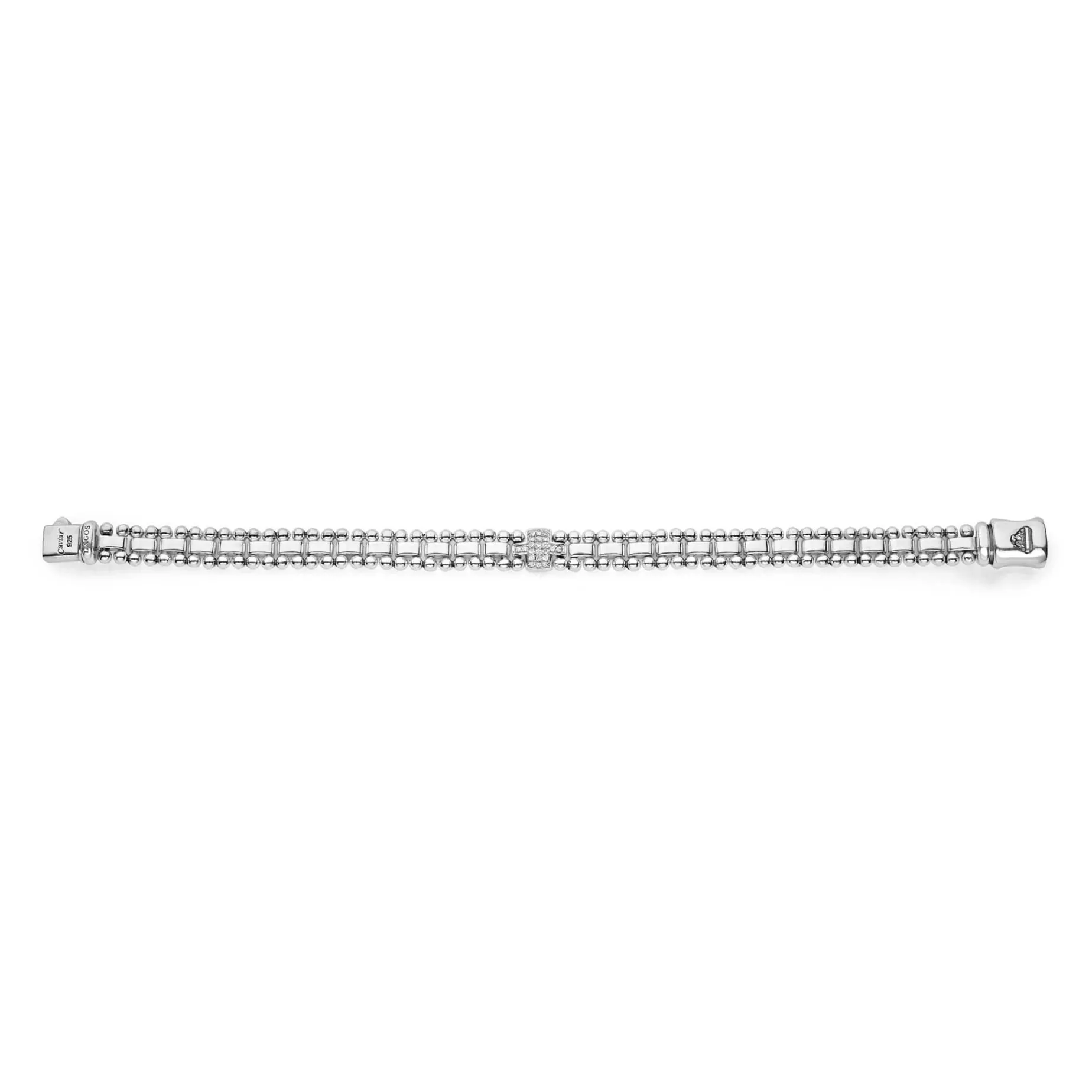 Link Bracelets<LAGOS Single Station Diamond Link Bracelet