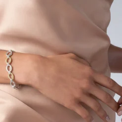 Diamonds<LAGOS Single Station Diamond Link Bracelet