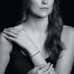 Diamonds<LAGOS Single Station Pyramid Diamond Caviar Bracelet | 6Mm