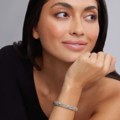 Caviar Bracelets<LAGOS Six Gold Station Caviar Bracelet | 9Mm