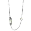 Gemstones<LAGOS Six Station Prasiolite Necklace