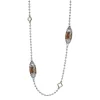 Gemstones<LAGOS Six Station Smokey Quartz Necklace