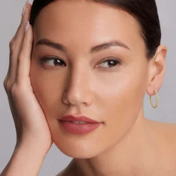 Gold<LAGOS Small 18K Gold Caviar Hoop Earrings