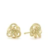 Gold<LAGOS Small 18K Gold Love Knot Stud Earrings
