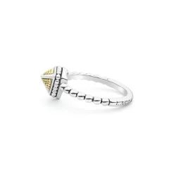 Stacking Rings<LAGOS Small Pyramid Caviar Ring