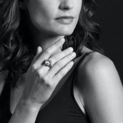 Gemstones<LAGOS Small Swiss Blue Topaz Statement Ring