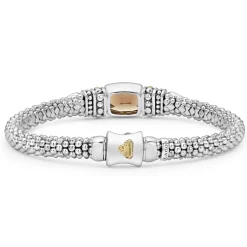 Gemstones<LAGOS Smokey Quartz Gemstone Caviar Bracelet