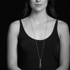 Caviar Necklaces<LAGOS Smooth Drop Pendant Necklace