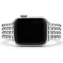 Watch Bracelets<LAGOS Stainless Steel Infinite Caviar Beaded Watch Bracelet - 38-45Mm