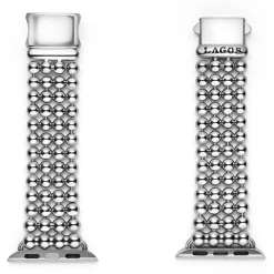 Watch Bracelets<LAGOS Stainless Steel Infinite Caviar Beaded Watch Bracelet - 38-45Mm
