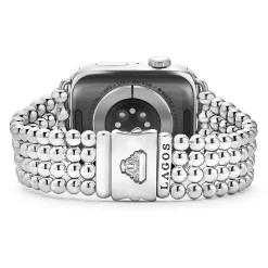 Watch Bracelets<LAGOS Stainless Steel Infinite Caviar Beaded Watch Bracelet - 42Mm-49Mm