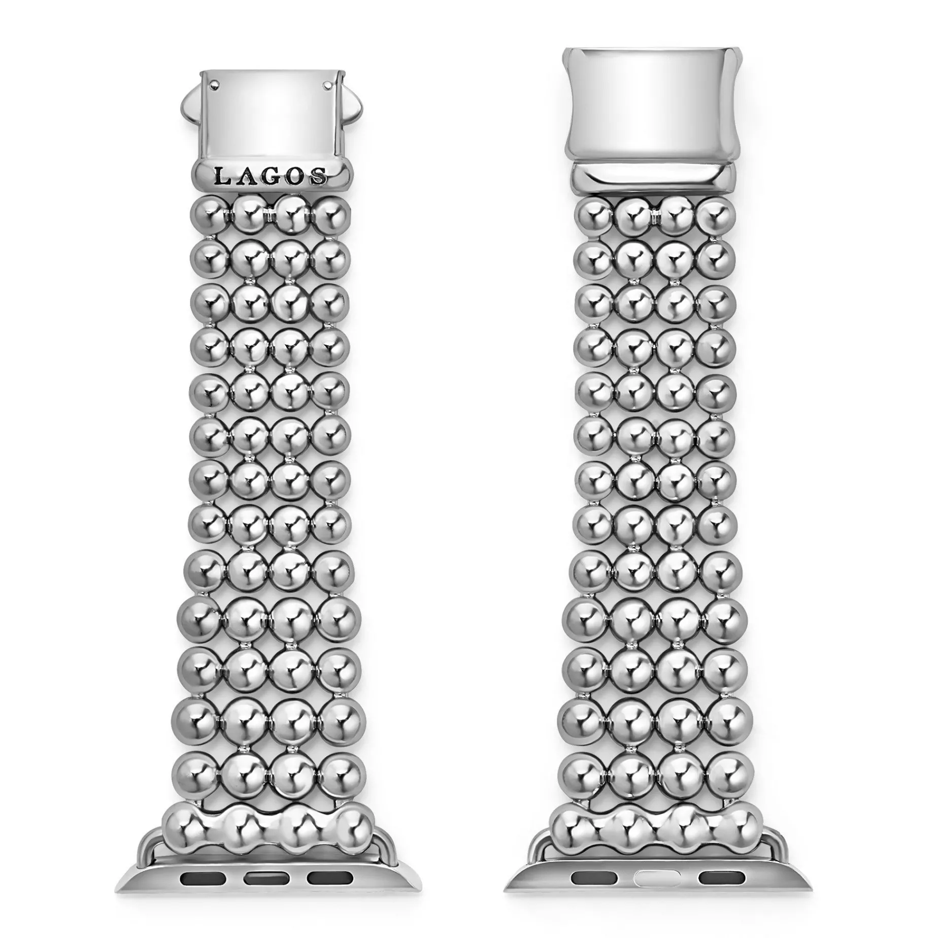 Watch Bracelets<LAGOS Stainless Steel Infinite Caviar Beaded Watch Bracelet - 42Mm-49Mm