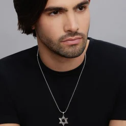 Amulets<LAGOS Star Of David Amulet Necklace