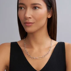 Chains<LAGOS Sterling Silver Link Necklace