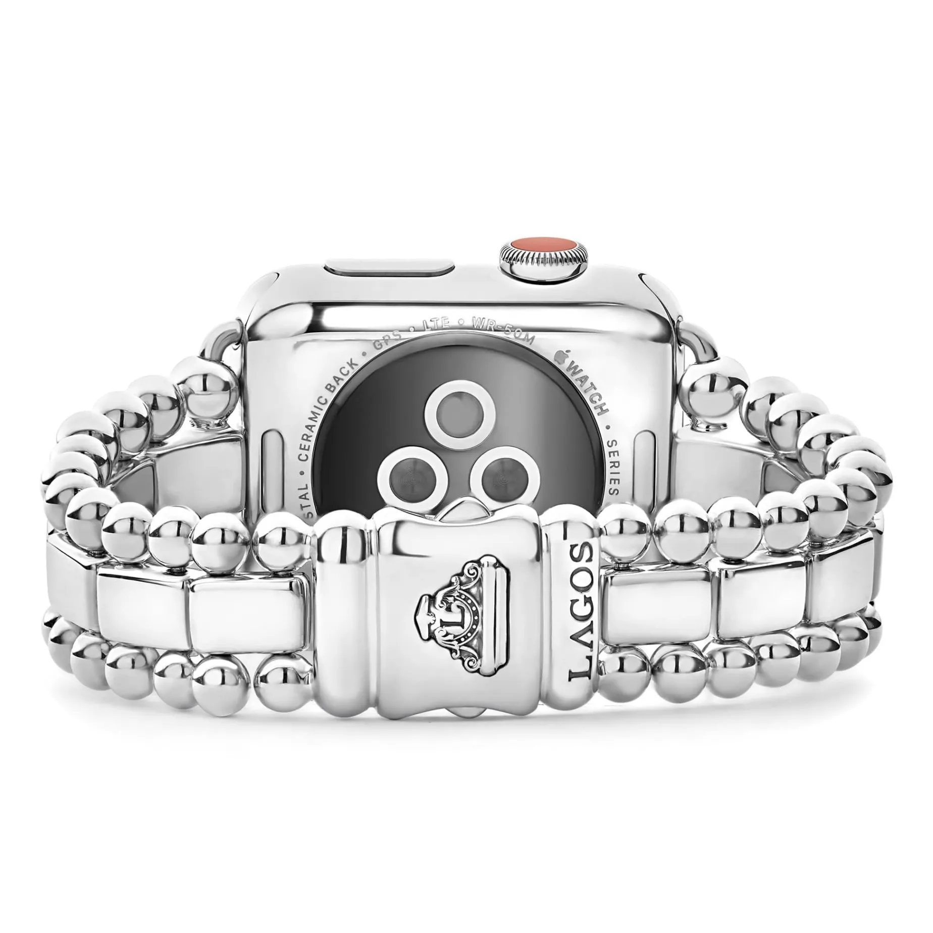 Watch Bands<LAGOS Sterling Silver Watch Bracelet-38-45Mm