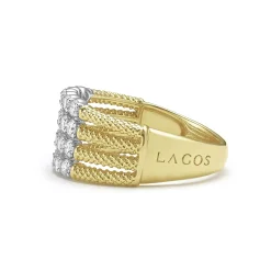 Caviar Rings<LAGOS Superfine Diamond Statement Ring