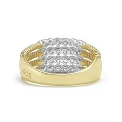 Caviar Rings<LAGOS Superfine Diamond Statement Ring