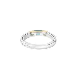 Diamonds<LAGOS Swiss Blue Topaz And Diamond Stacking Ring