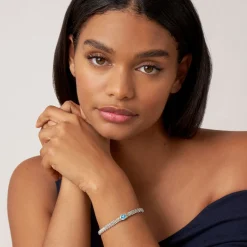 Caviar Bracelets<LAGOS Swiss Blue Topaz Caviar Bracelet | 6Mm