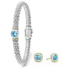 Gemstones<LAGOS Swiss Blue Topaz Caviar Gift Set
